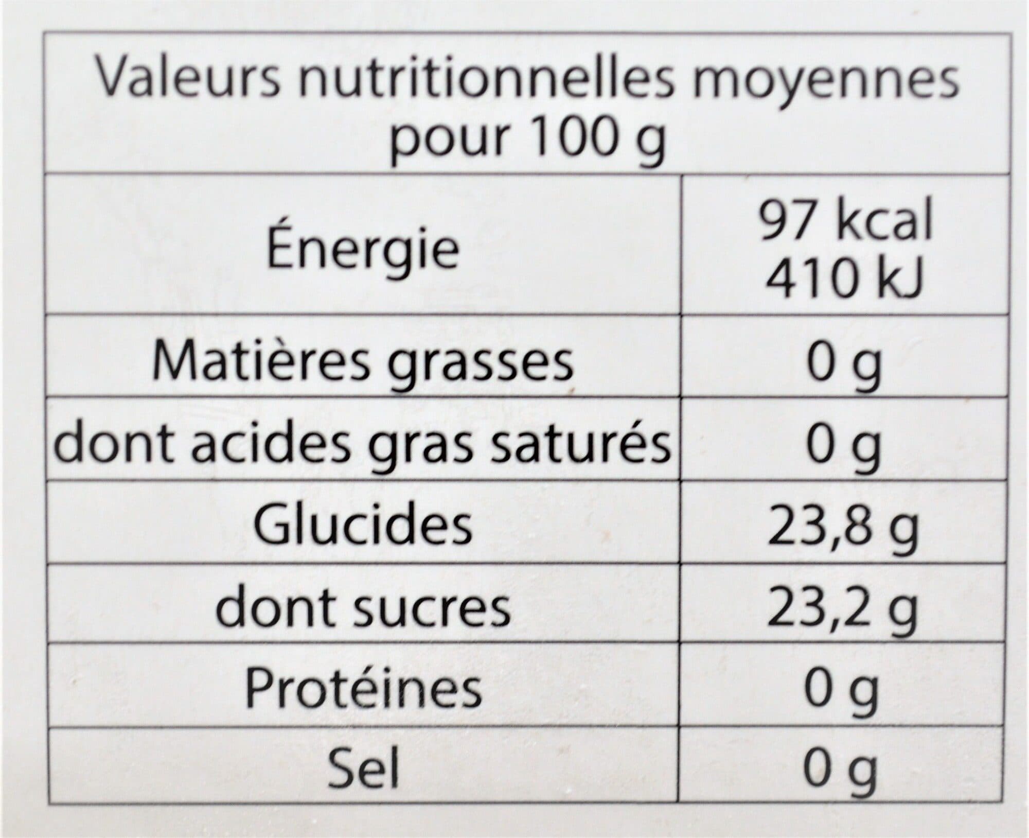 HDG Sorbet plein fruit MANDARINE, 57% de fruit packshot