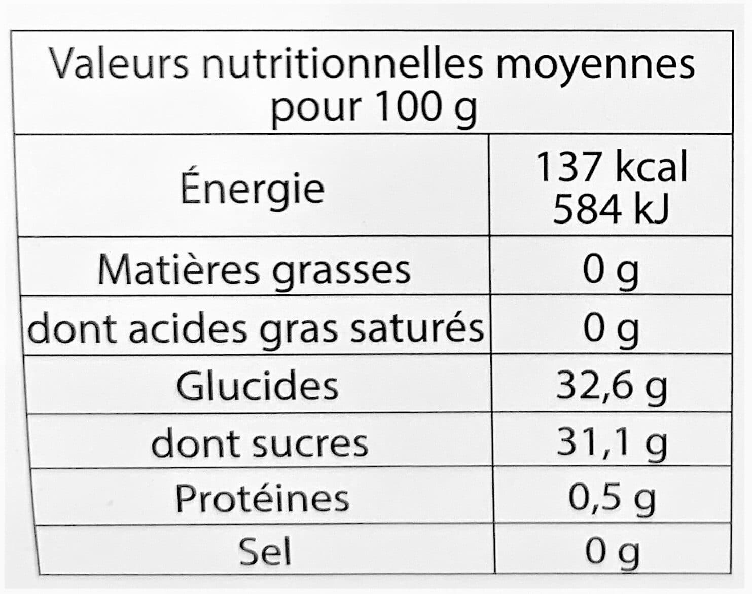 HDG Sorbet plein fruit CLEMENTINE CORSE IGP, 45% de fruit packshot