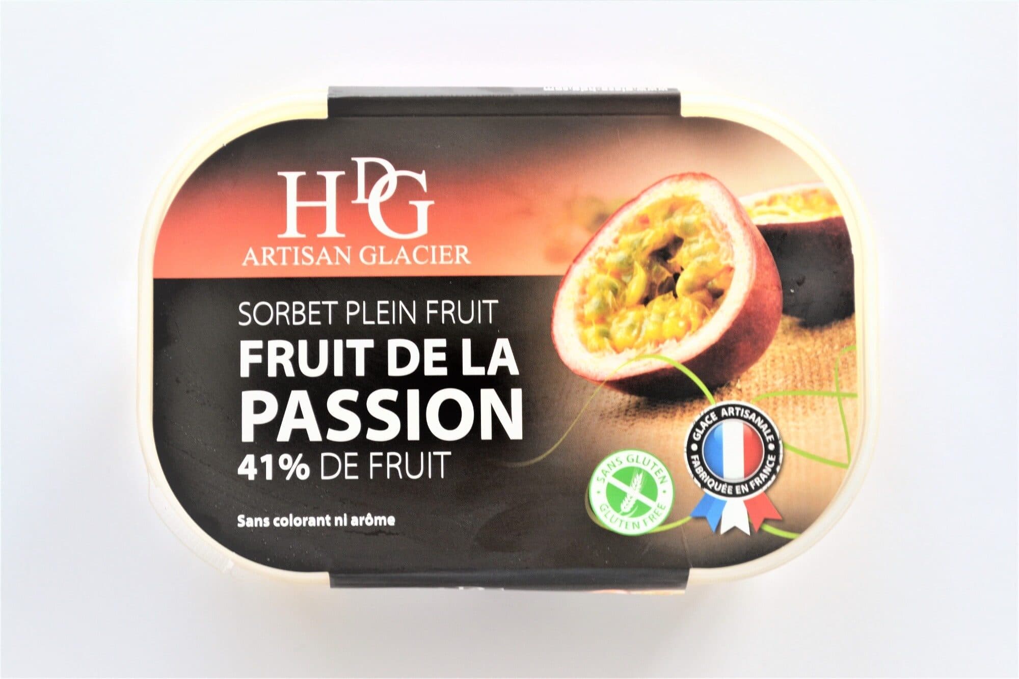 HDG Sorbet fruit de la passion packshot