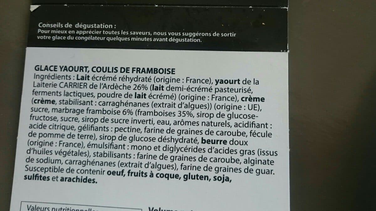 Open Food Facts Glace yaourt packshot