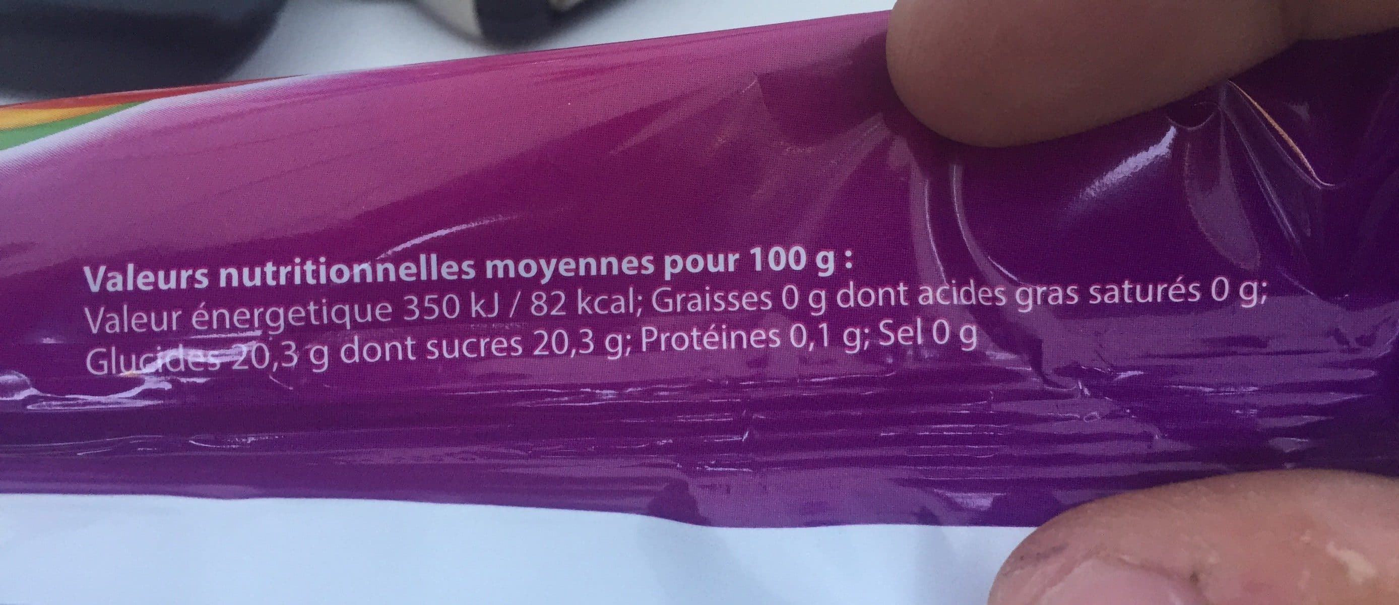 Open Food Facts Glace sun roll packshot
