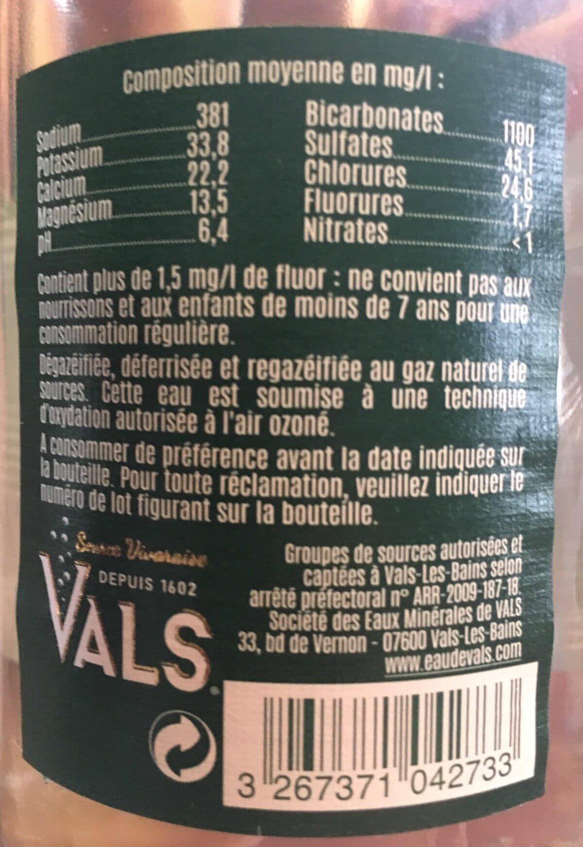 Vals Vals packshot