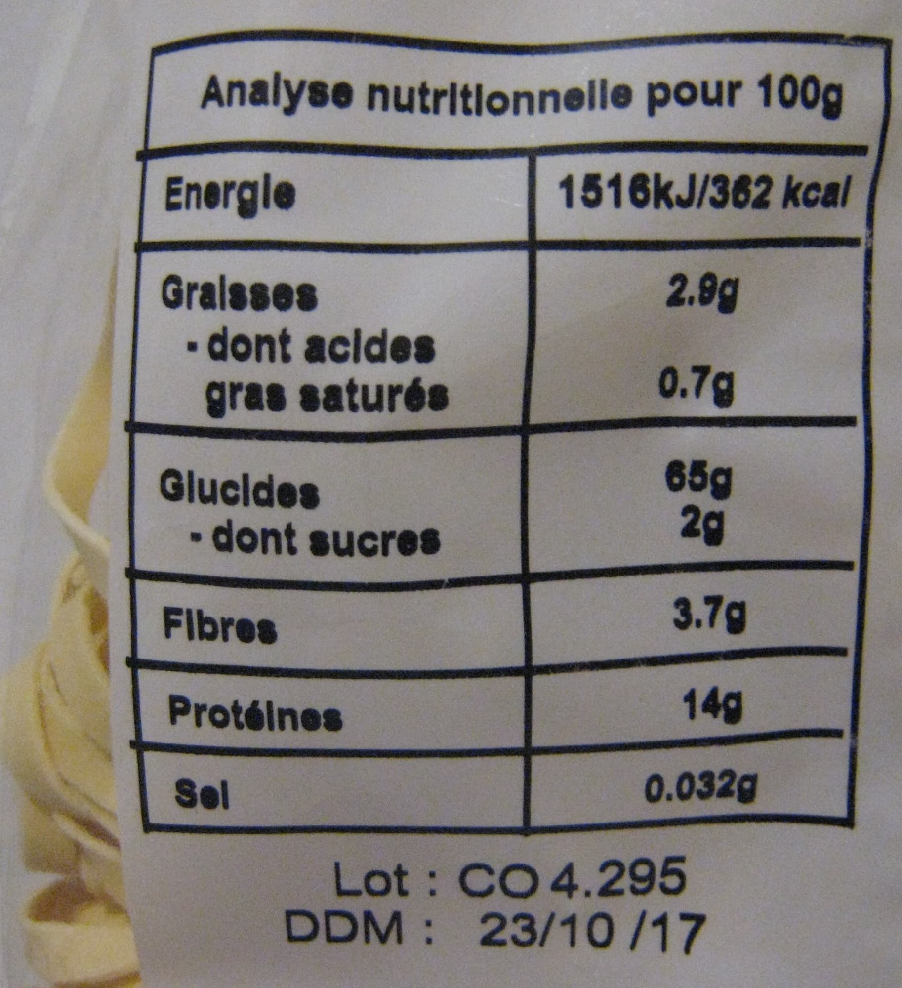 Lazzaretti Tagliatelles œufs frais packshot