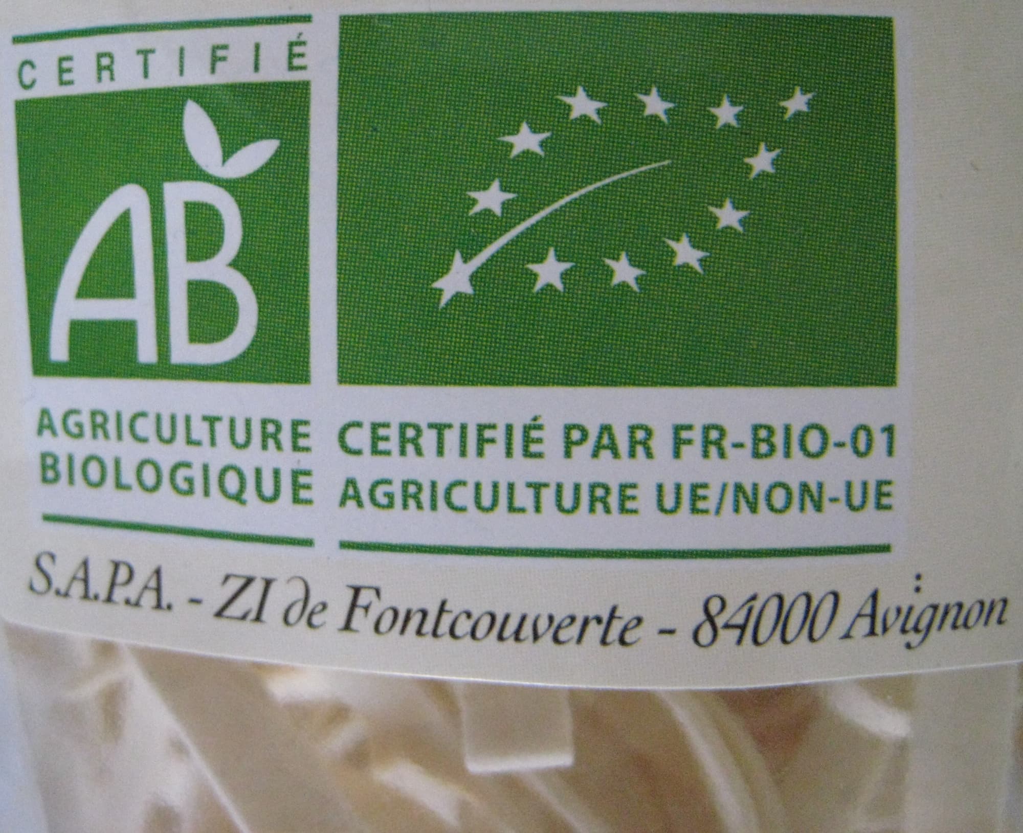 Lazzaretti Tagliatelles natures bio packshot
