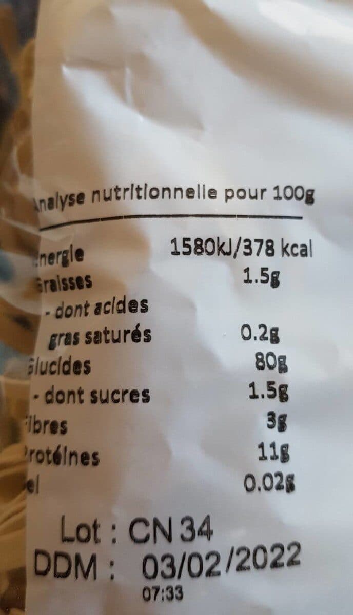 Lazzaretti Tagliatelles au quinoa packshot