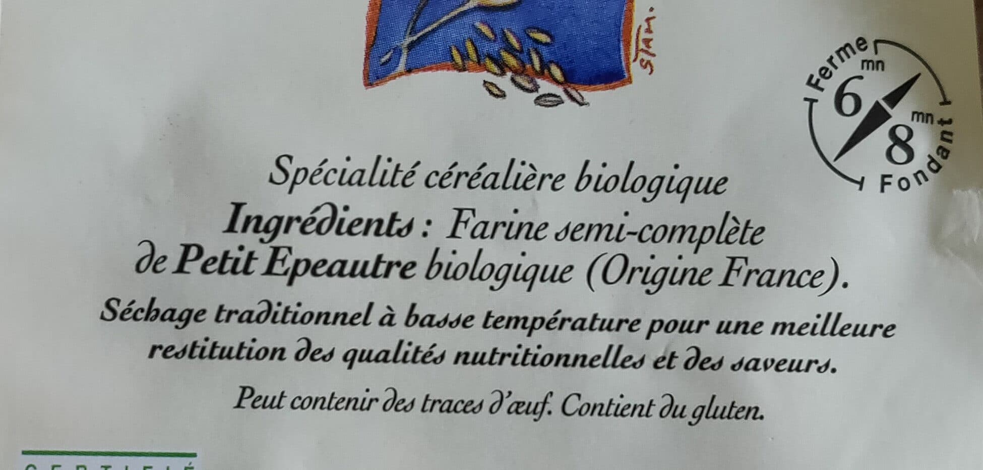 Lazzaretti Torsades Petit épeautre de Provence packshot