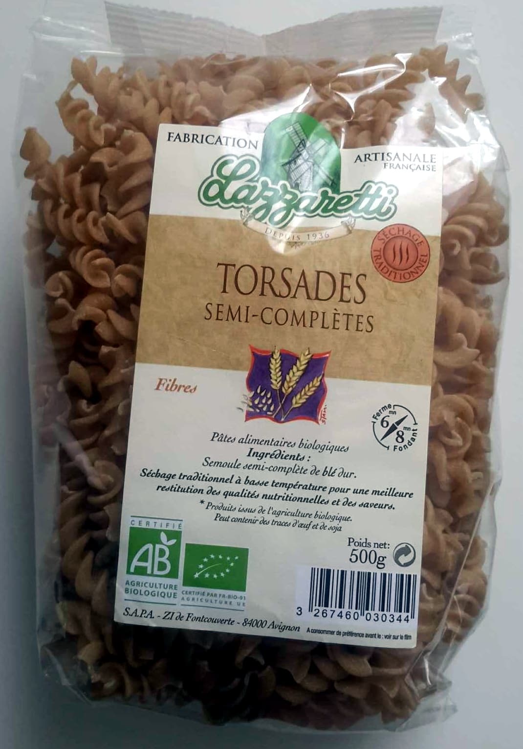 Lazzaretti Torsades Semi-Complètes packshot