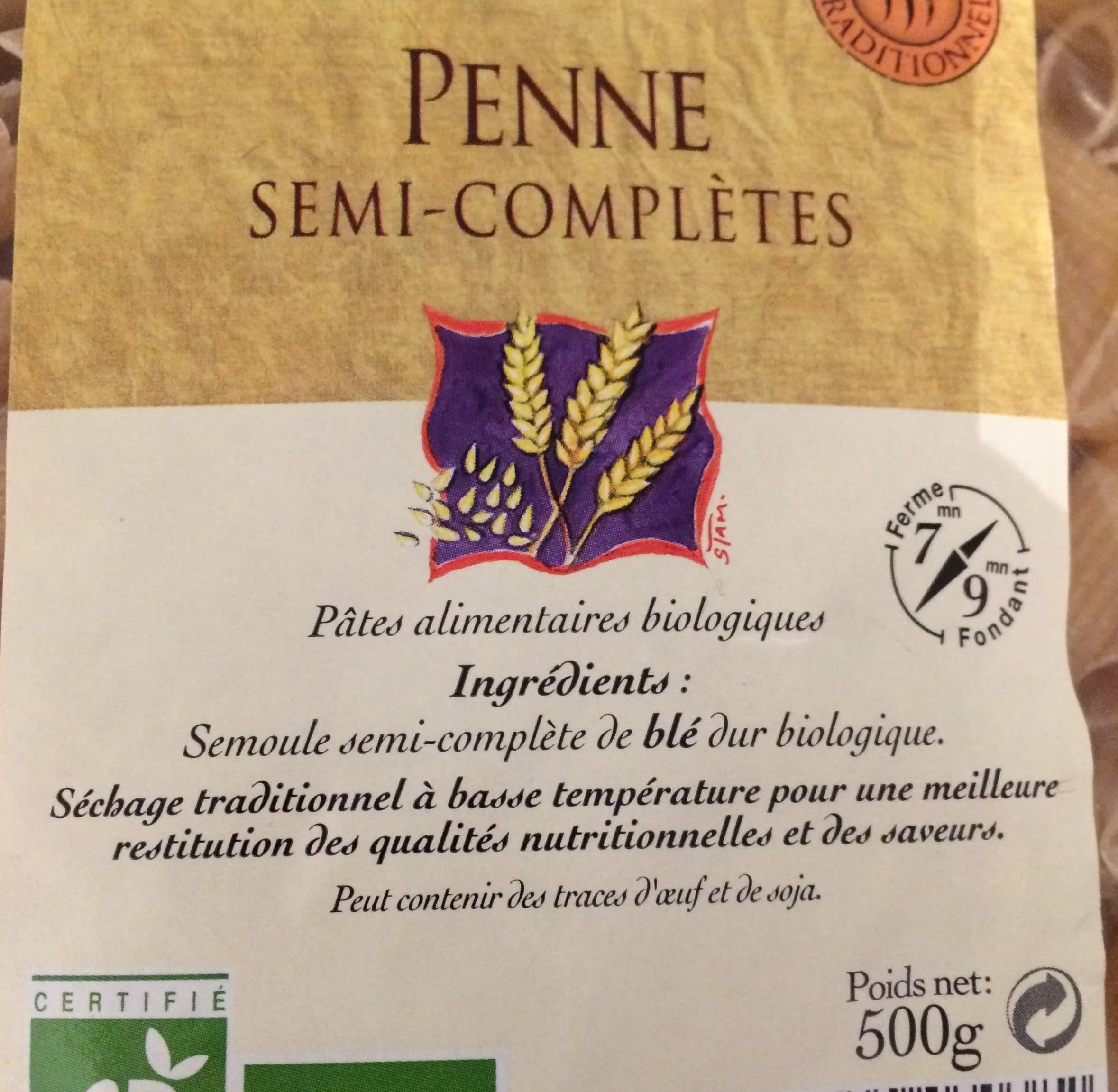 Lazzaretti Penne semi-complètes packshot