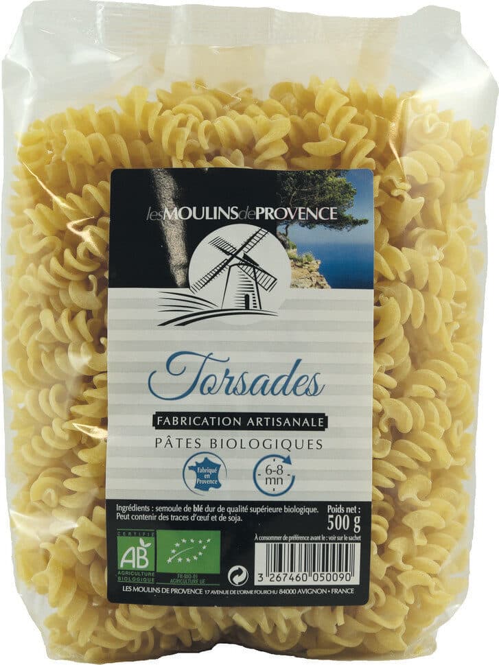 Les Moulins De Provence Torsade Bio packshot