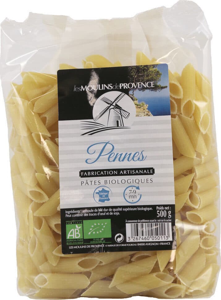 Les Moulins De Provence Penne Bio packshot