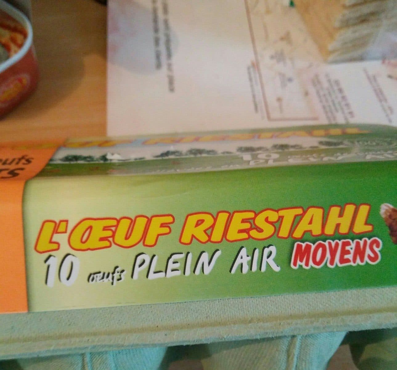 Open Food Facts Œufs packshot