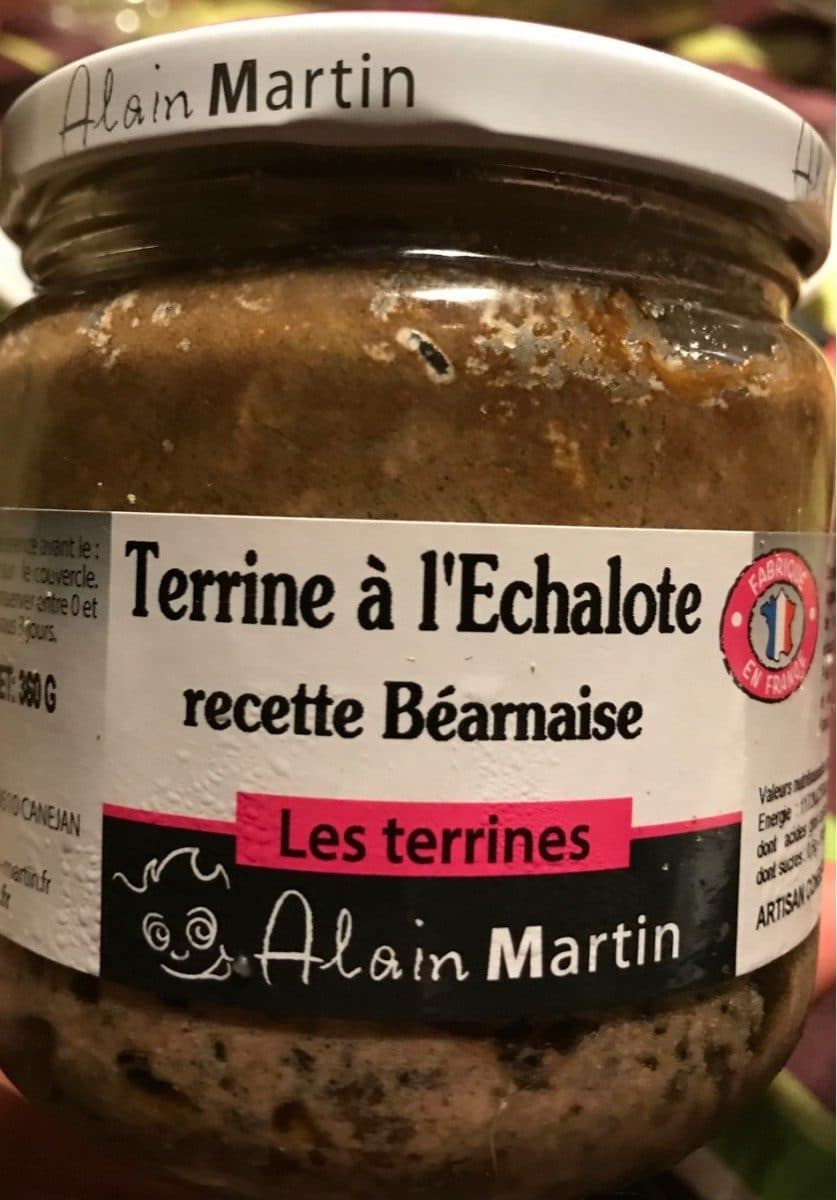Alain Martin Terrine à l'échalote packshot