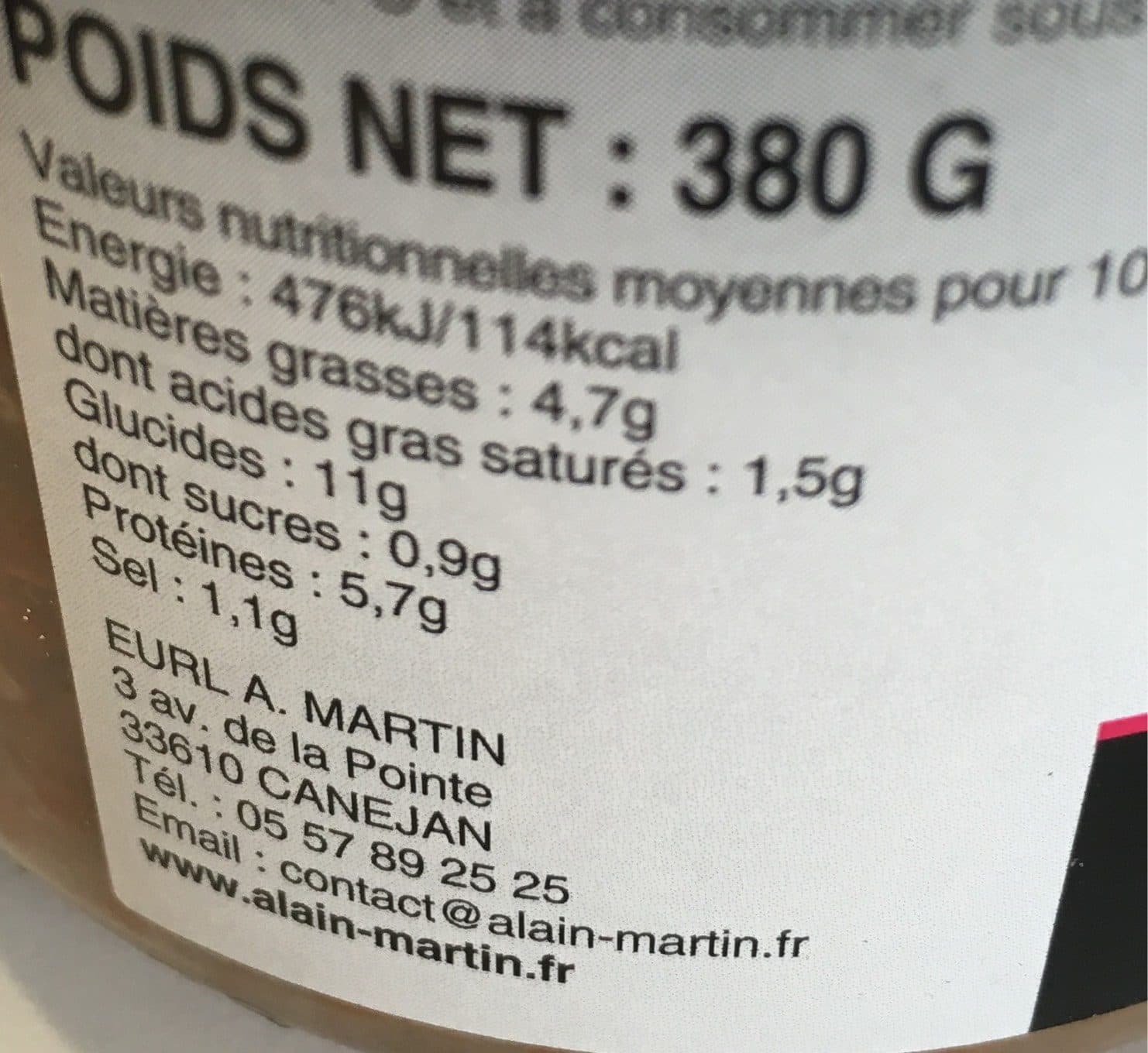 Alain martin Lentilles cuisinées à la graisse de canard et petits lardons packshot