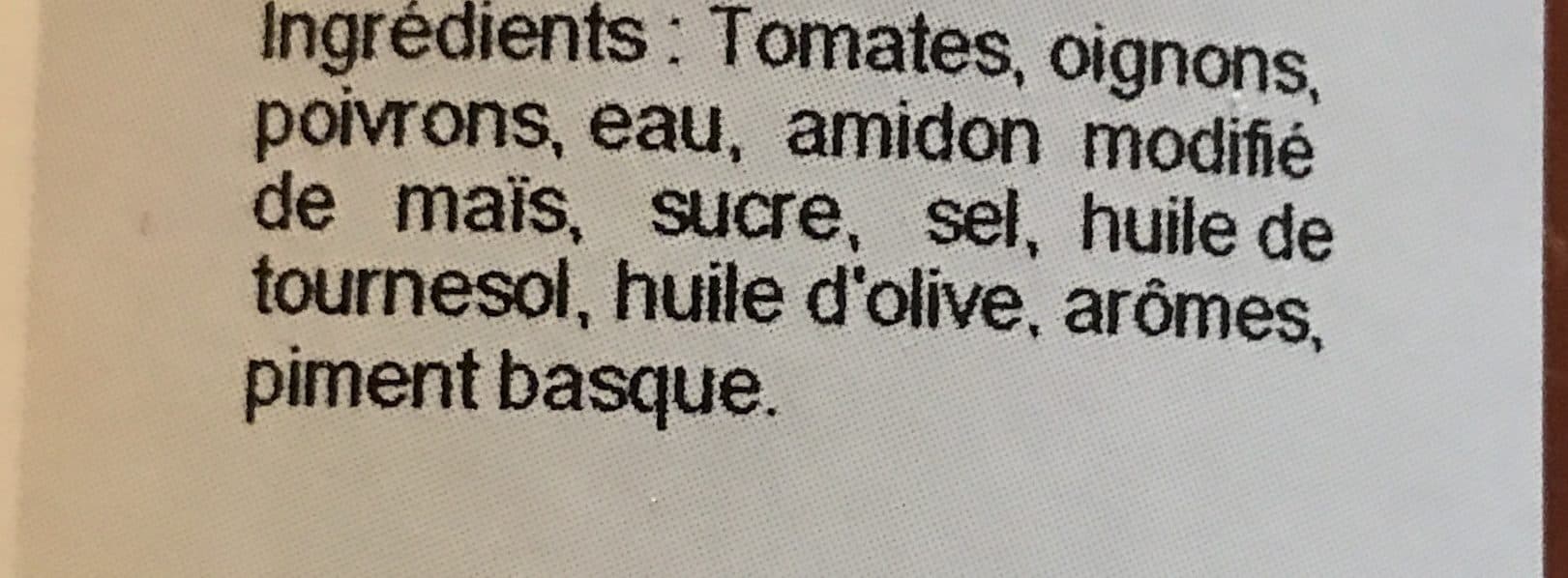 Alain martin Martin piperade d'apres une recette basque packshot