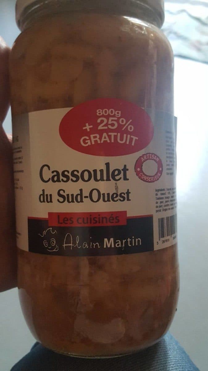 Alain Martin Cassoulet du sud ouest packshot