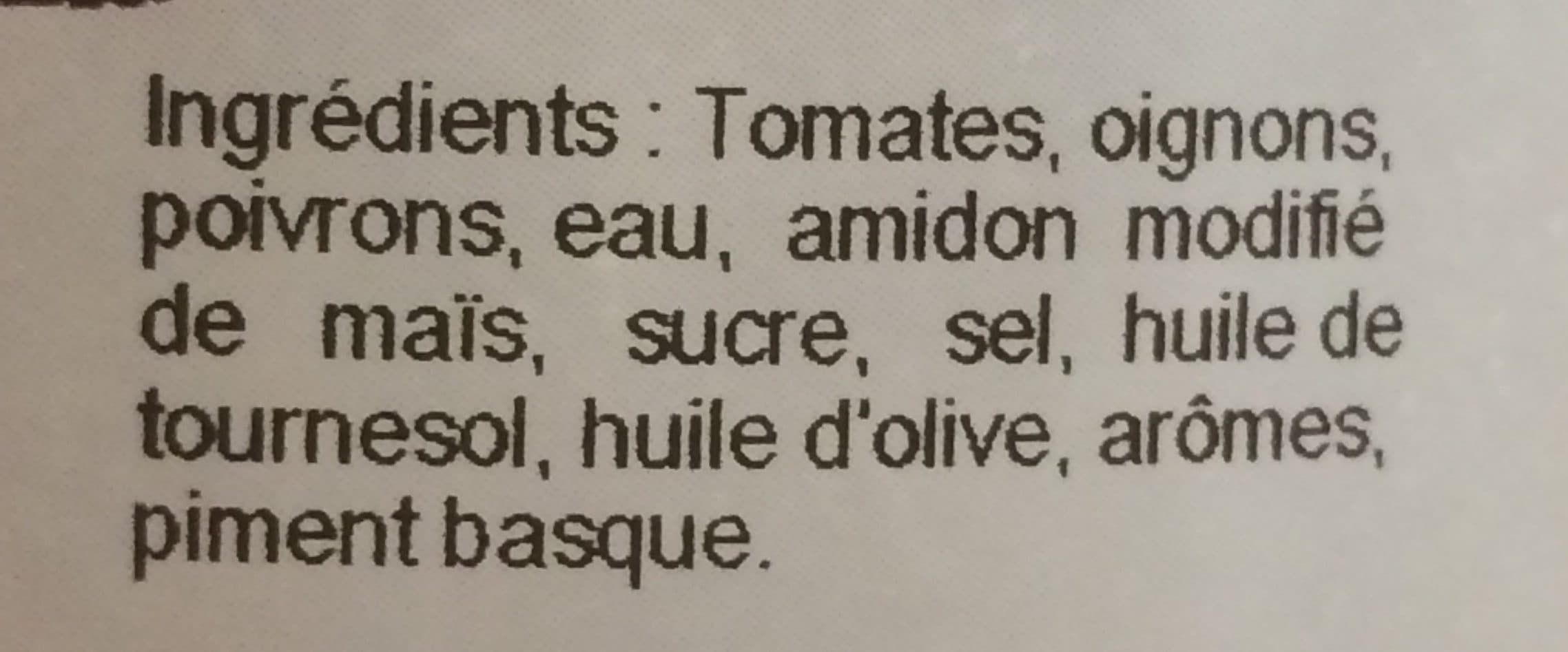 Les Cuisinés Alain Martin Piperade packshot