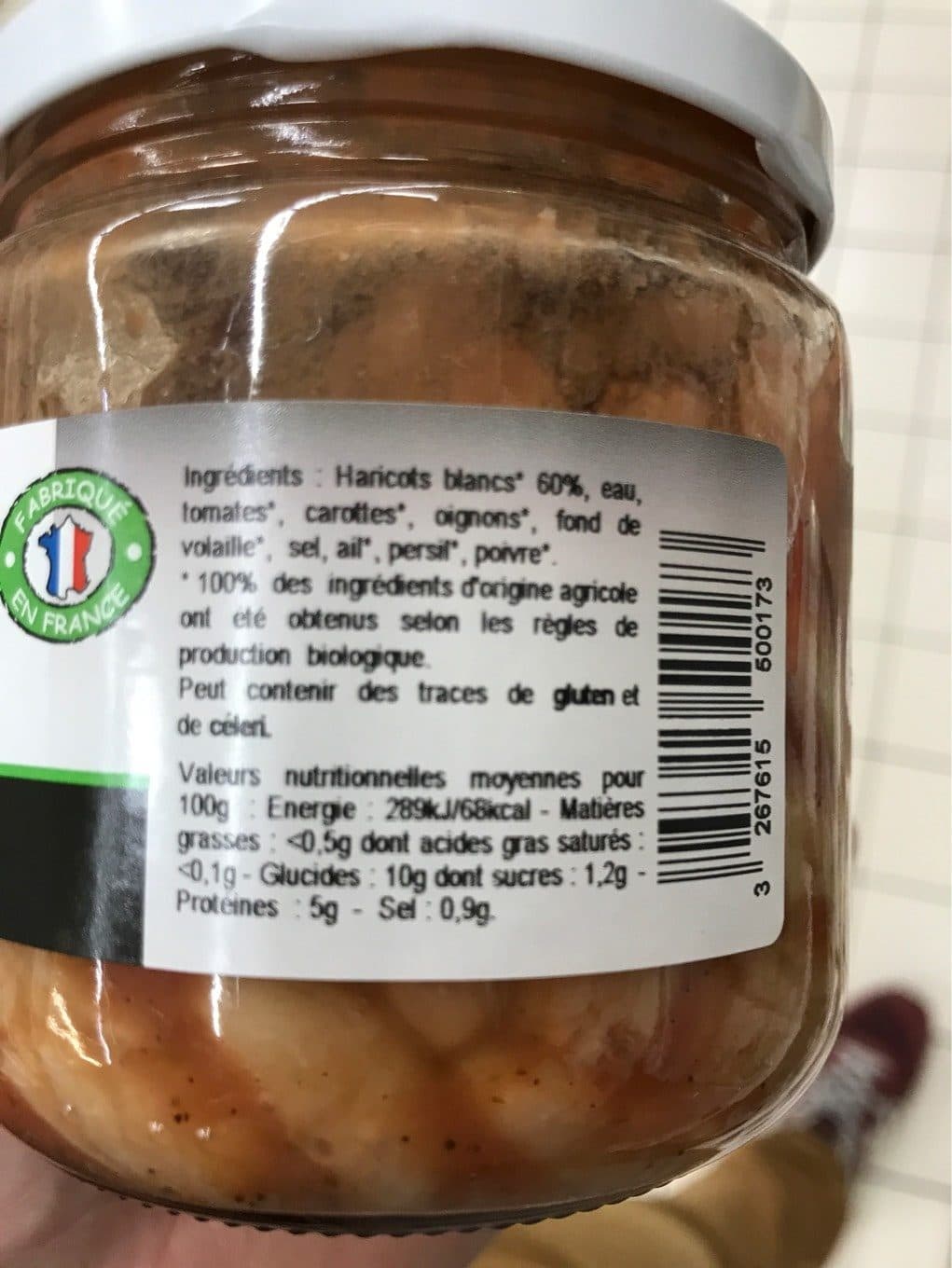 Martin Bio Mogettes BIO cuisinées à la charentaise packshot