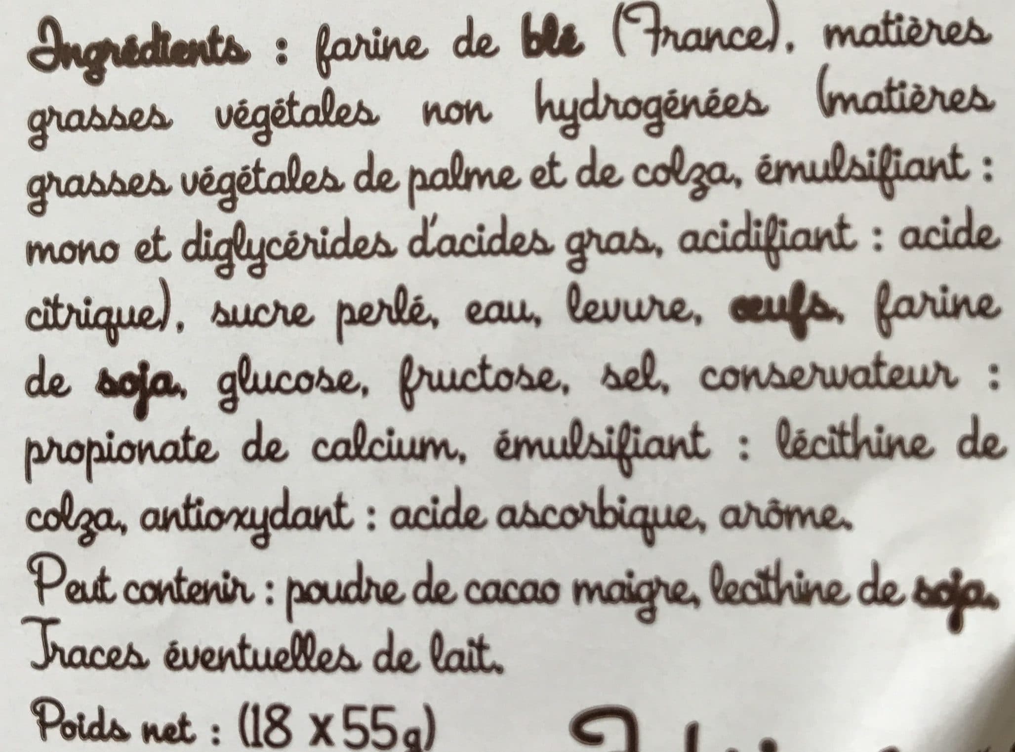 Bourdon Gaufres Liègeoises packshot