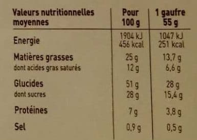 Bourdon Gaufres Liègeoises packshot