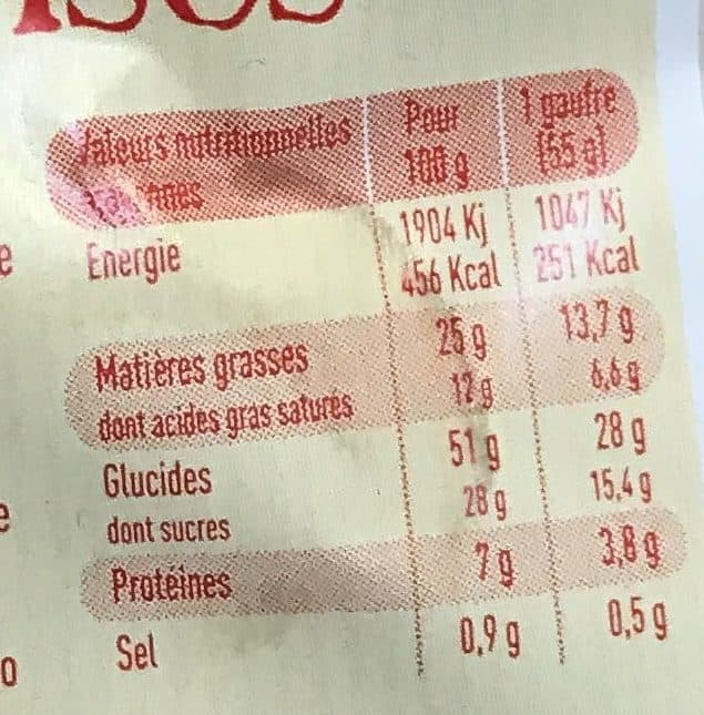Biscuiterie Bourdon Gaufres Liegeoises packshot