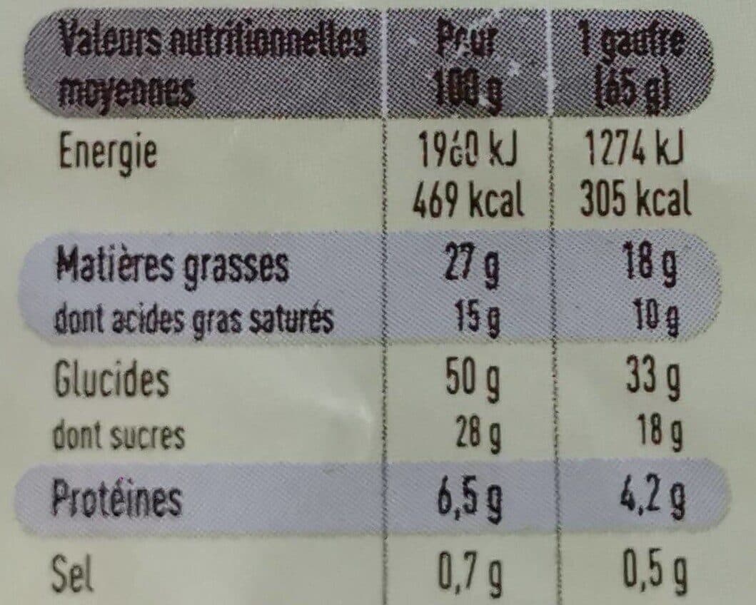 Biscuiterie Bourdon Gaufres Liègeoises Choco packshot
