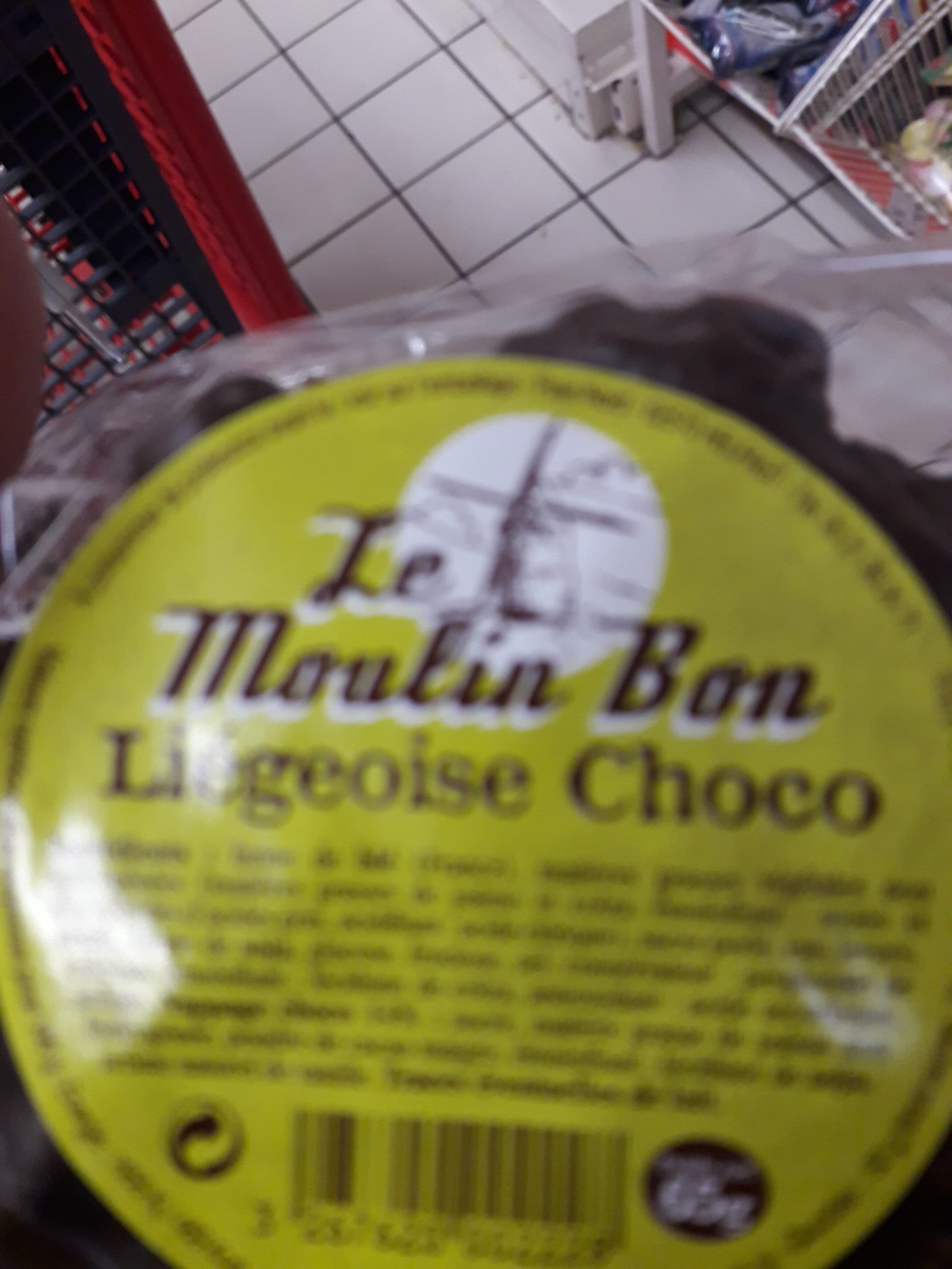 le moulin bon Liégoise Choco packshot