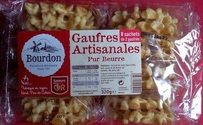 Bourdon Gaufres artisanales pur beurre packshot