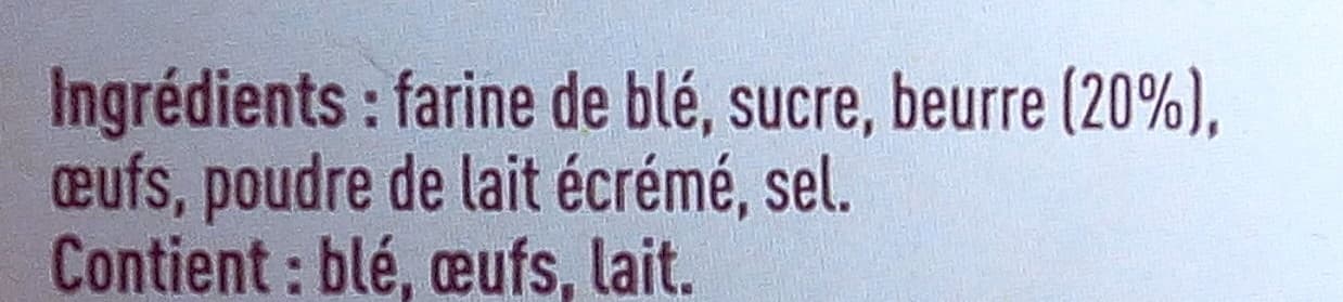 Bourdon Gaufres artisanales pur beurre packshot