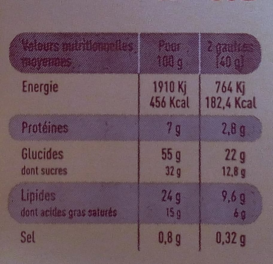 Bourdon Gaufres artisanales pur beurre packshot