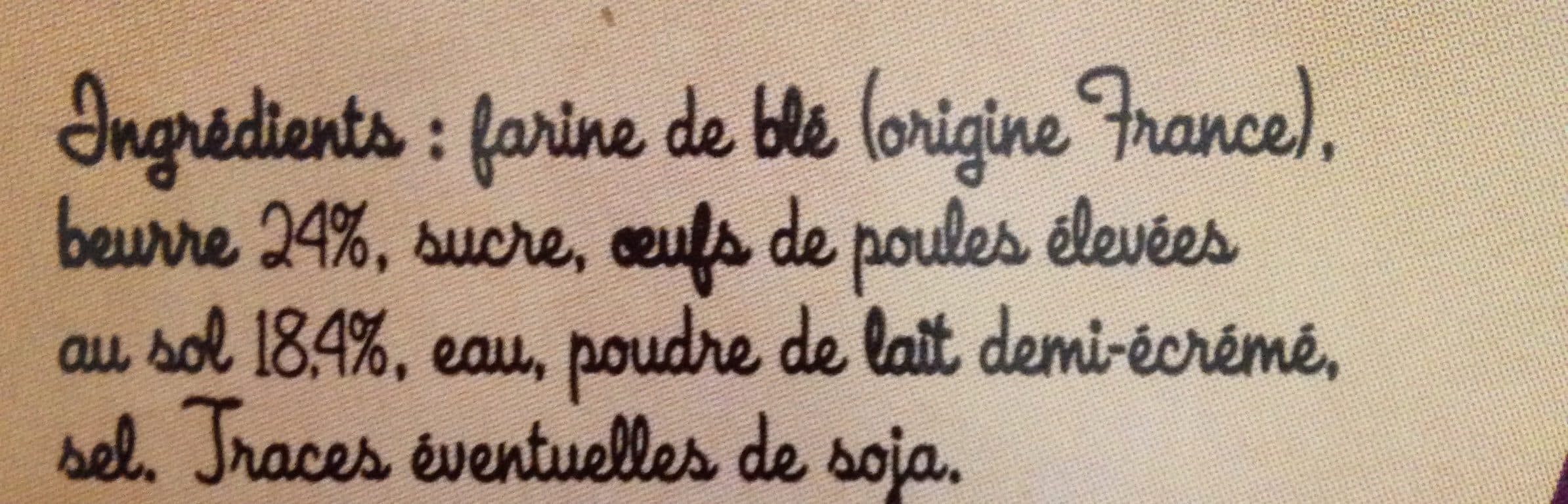 Le Moulin Bon Gaufres artisanales pur beurre packshot