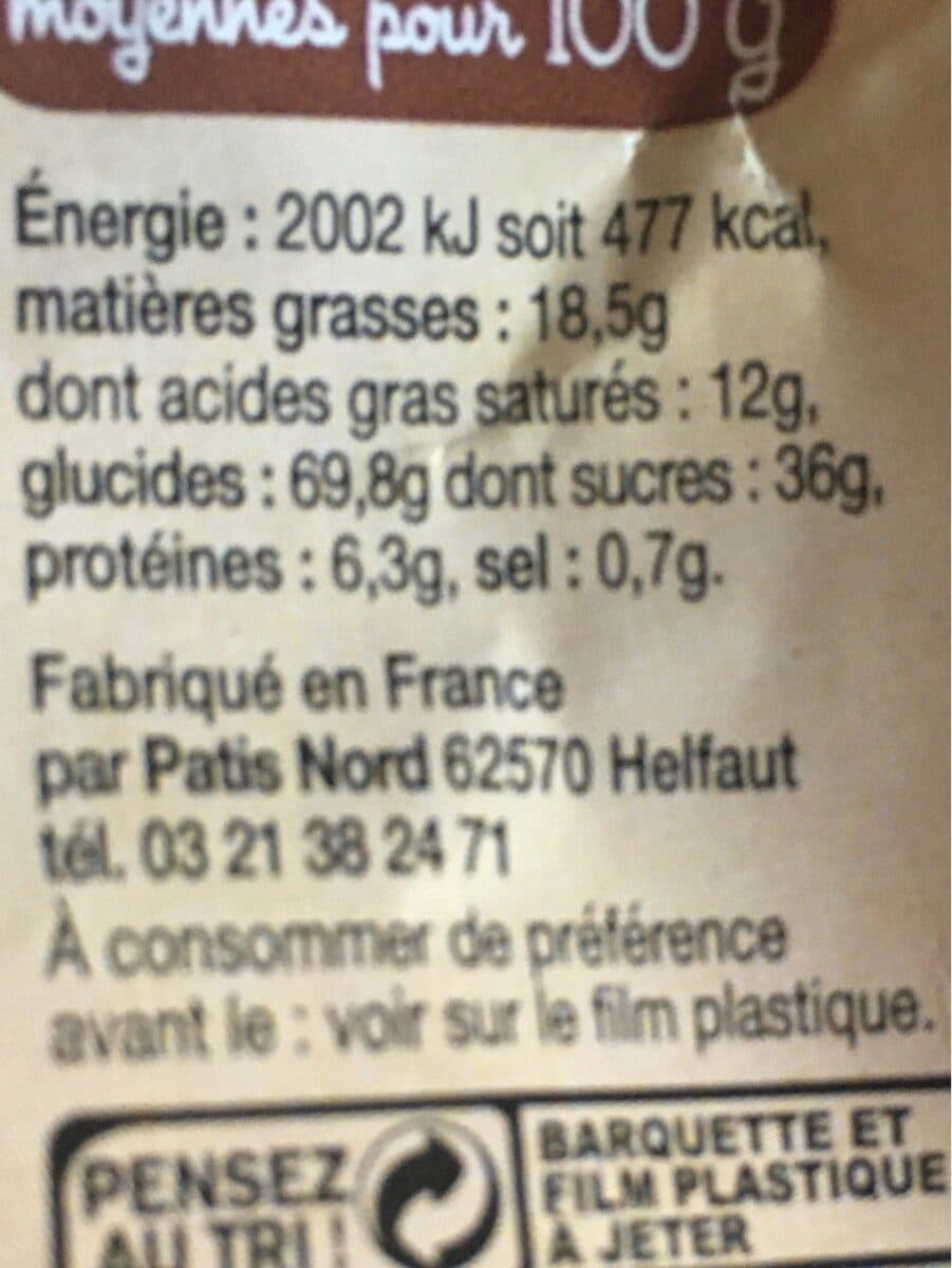 Le Moulin Bon Gaufres Fines à la Chicorée packshot
