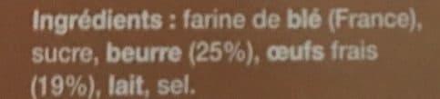 Le Chalet des Gaufres Gaufres Pur Beurre packshot