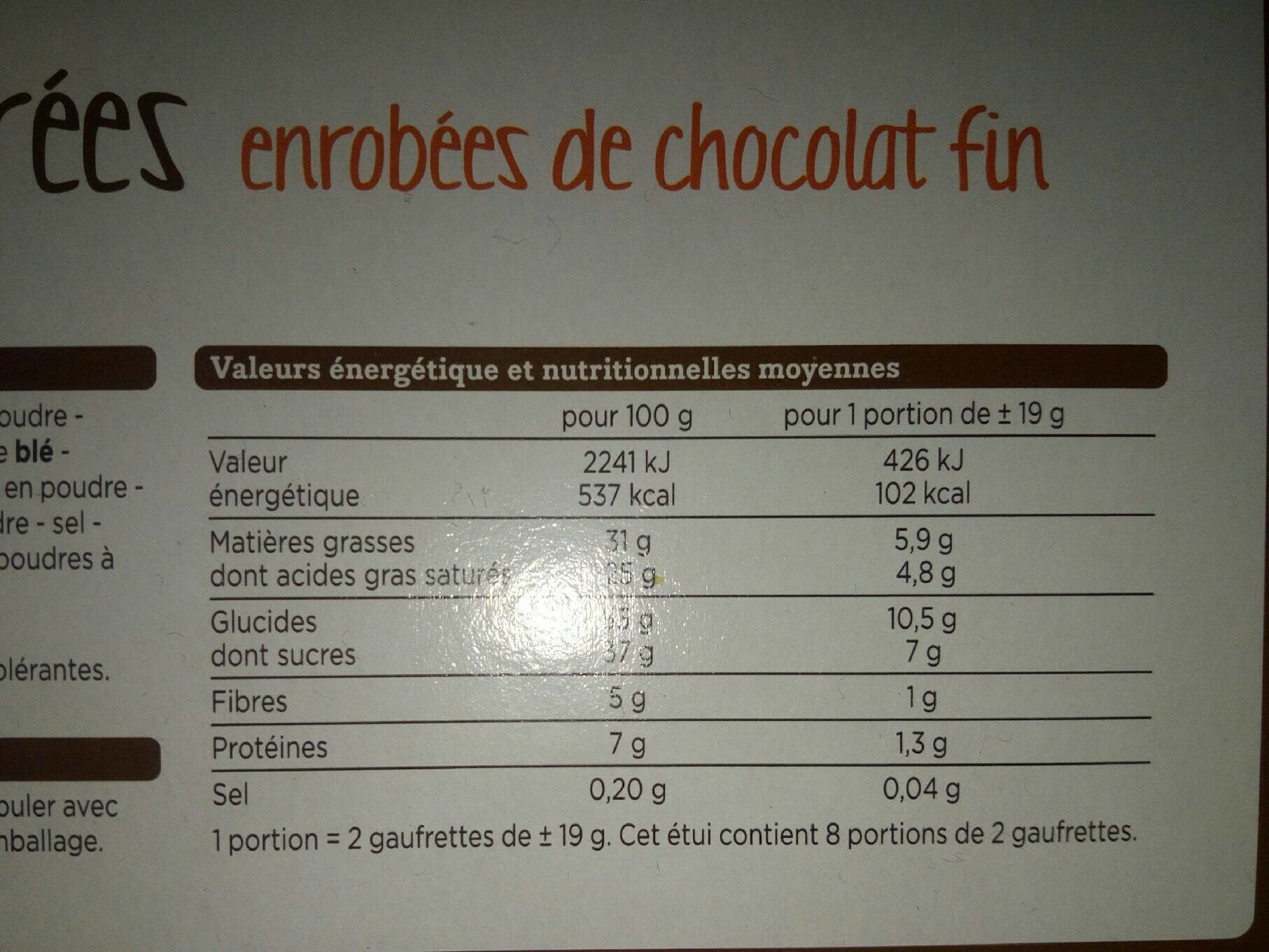 Franprix Gaufrettes fourrées packshot