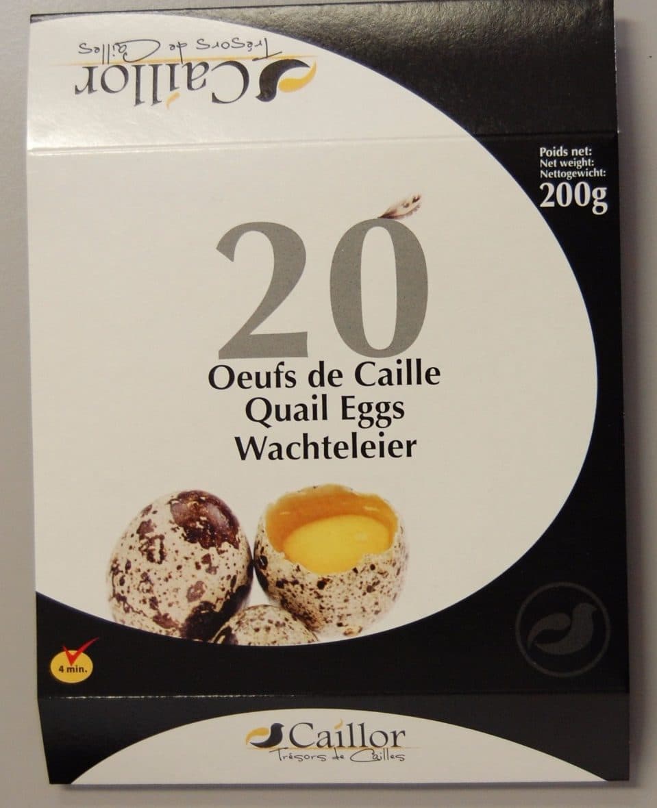 caillor Oeufs de caille packshot