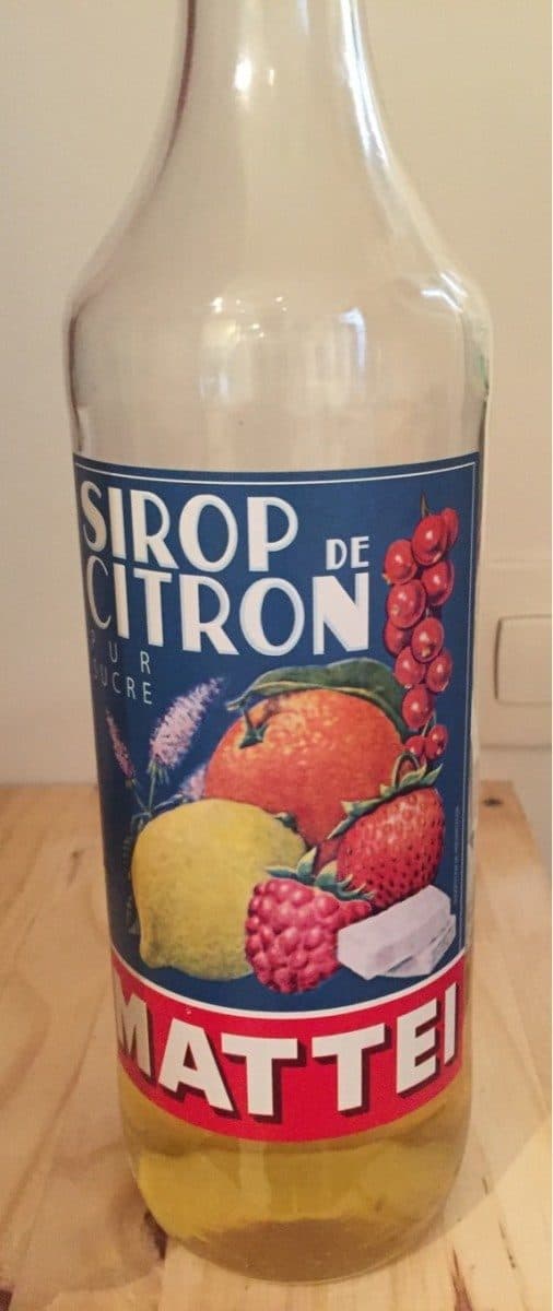 Delpeyrat Sirop citron packshot