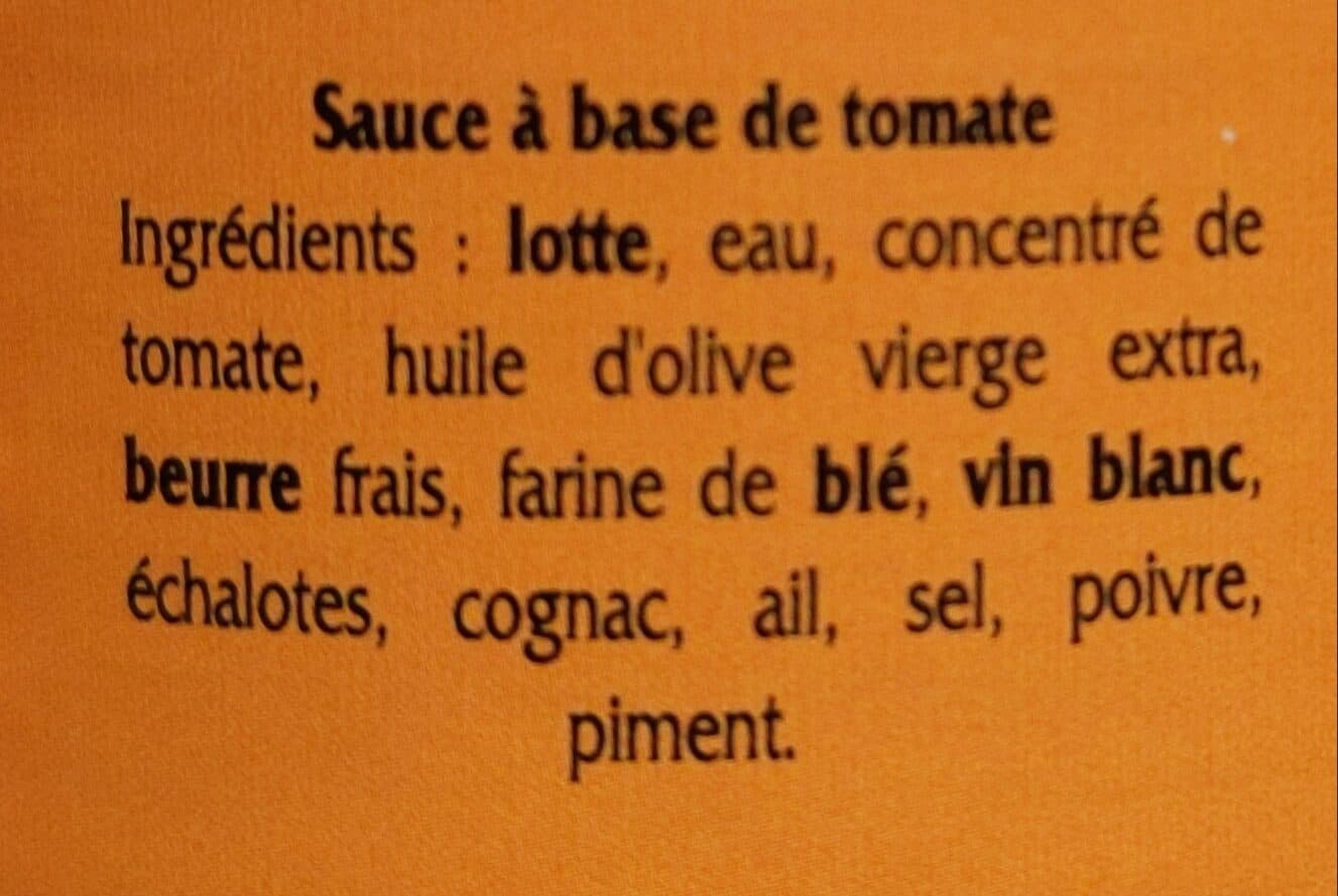 Conserverie Courtin Sauce à l'Armoricaine packshot