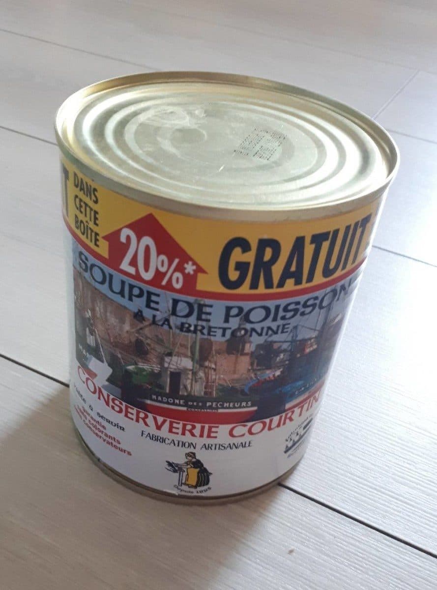 Conserverie Courtin Soupe de Poisson packshot