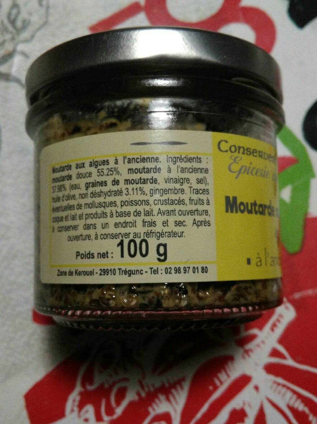 Epicerie Des Algues Moutarde aux algues packshot