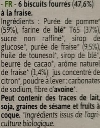 Le moulin du Pivert Twibio Fraise packshot