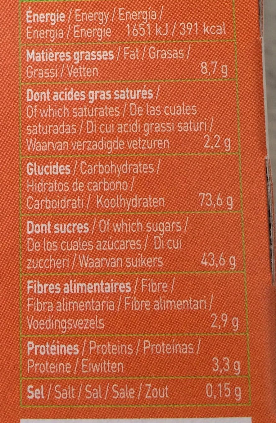 Le moulin du pivert Biscuits Twibio Fourrés à L'abricot Bio & Vegan packshot