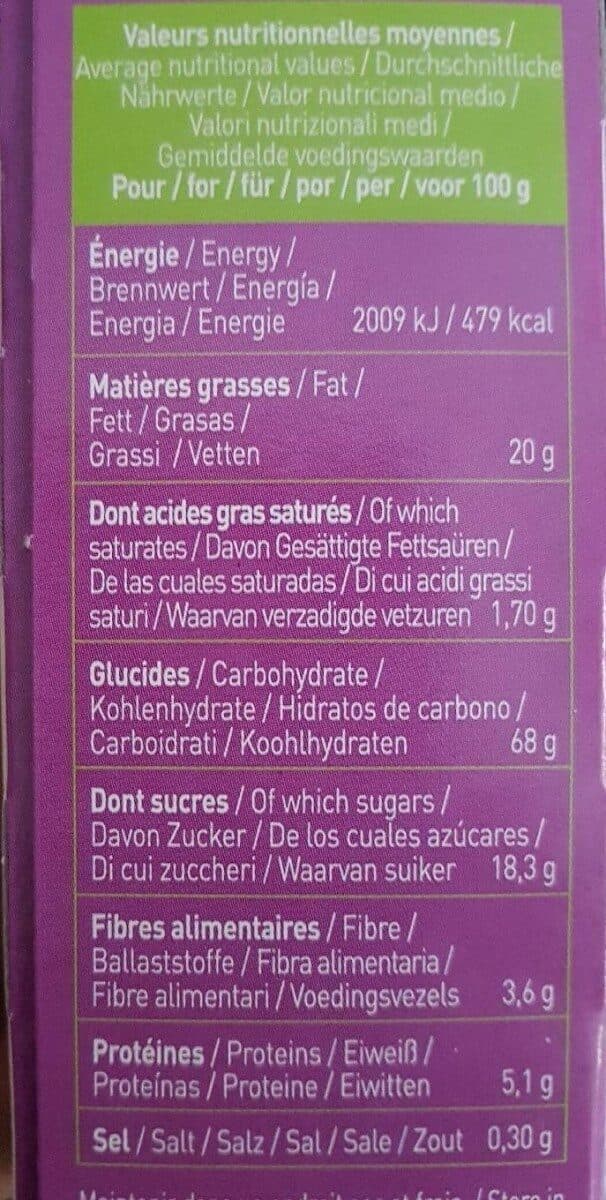 Le Moulin du Pivert Biscuits équi'libre raisins packshot