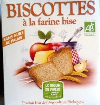 Le Moulin du Pivert Biscottes packshot