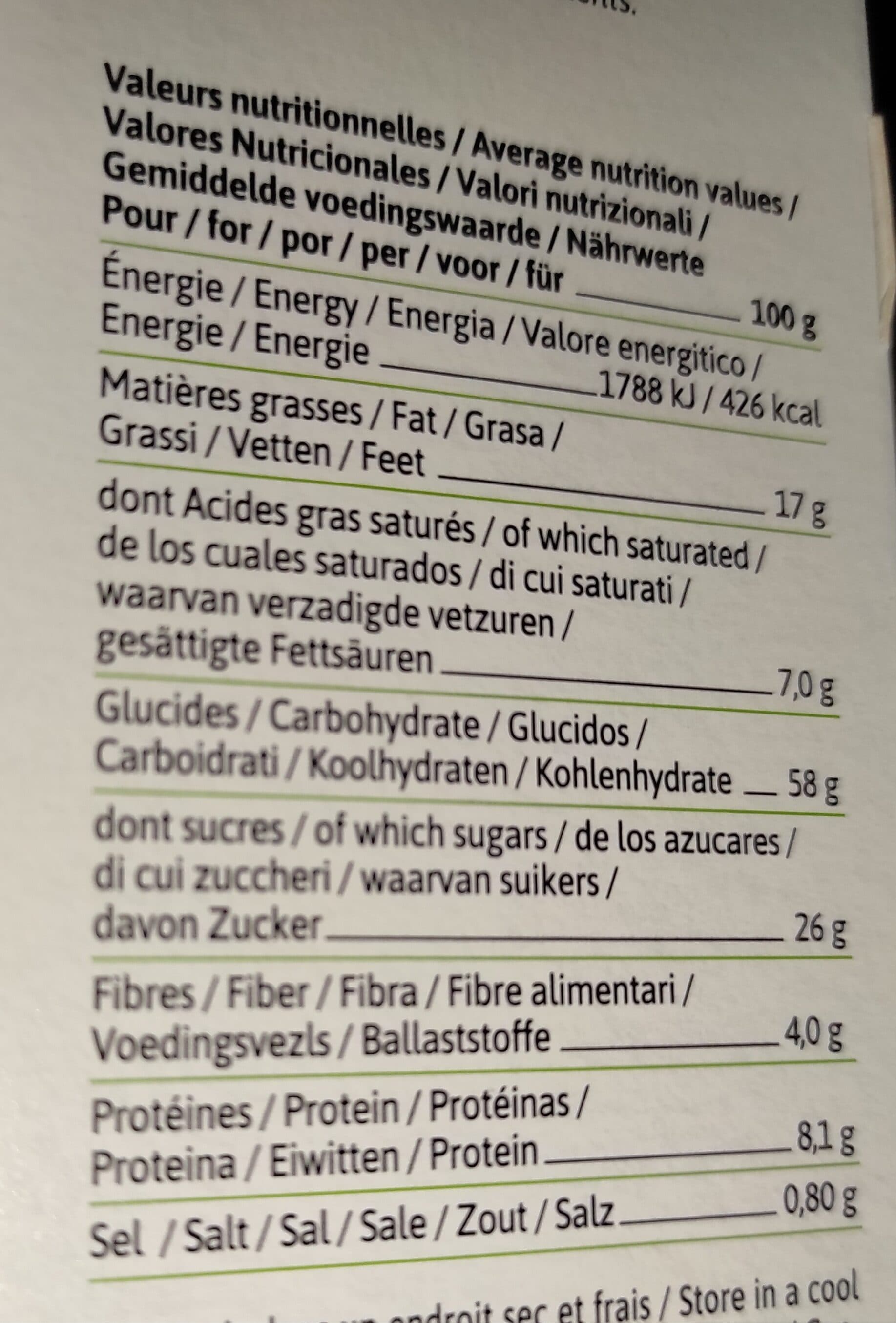Le Moulin du Pivert Cookies Pépites Chocolat Noisettes packshot