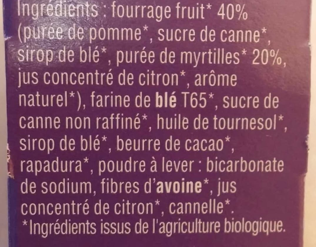 Le moulin du pivert Twibio fourrés myrtille packshot