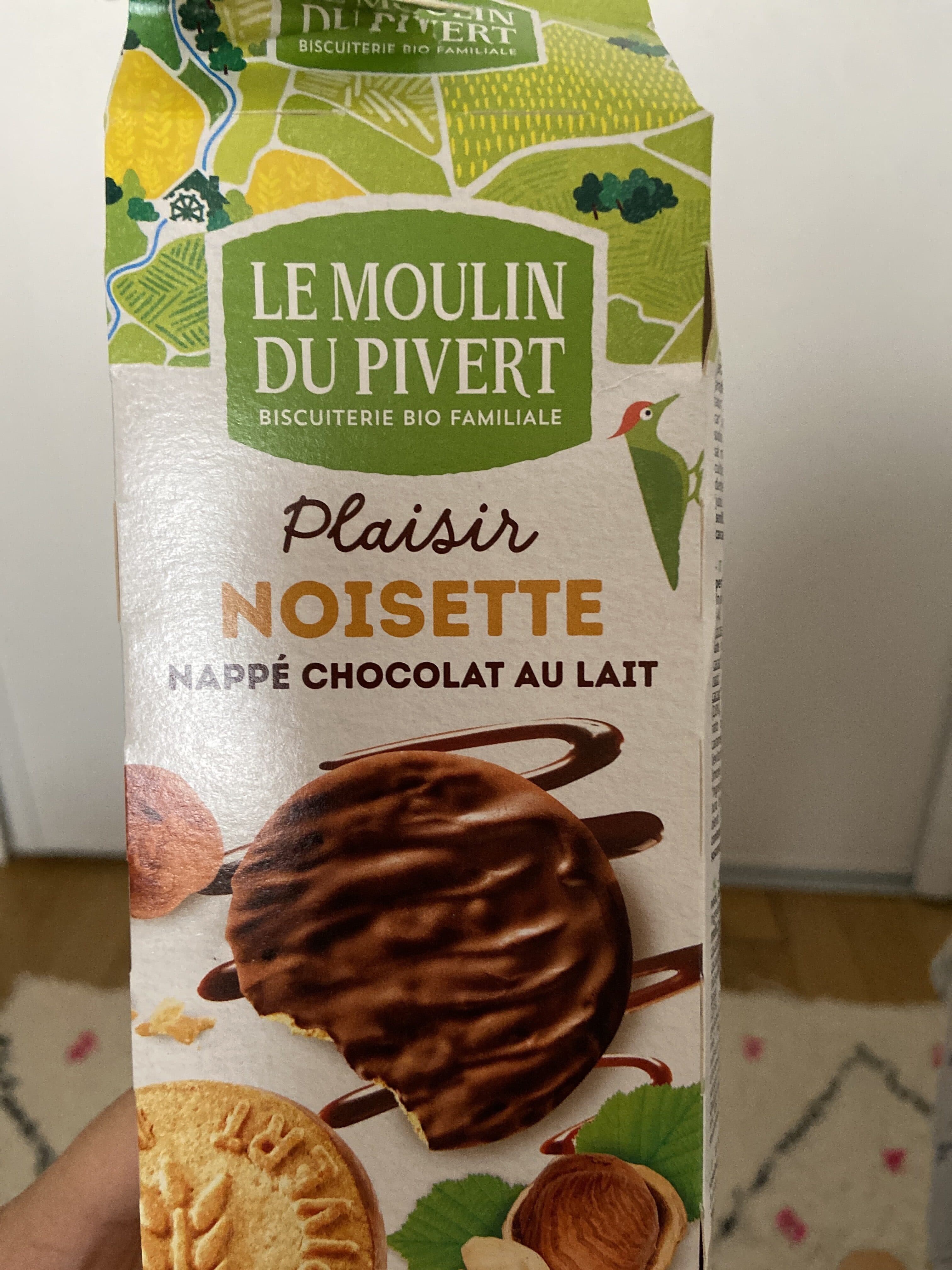 Le Moulin du Pivert Plaisir noisette chocolat au lait packshot