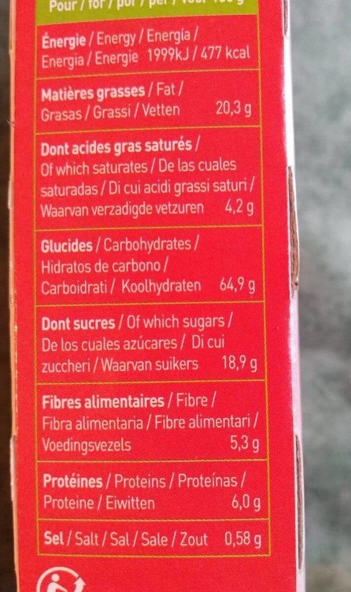 Le Moulin du Pivert Biscuits P'tit Déj' bio - Céréales et fruits rouges packshot
