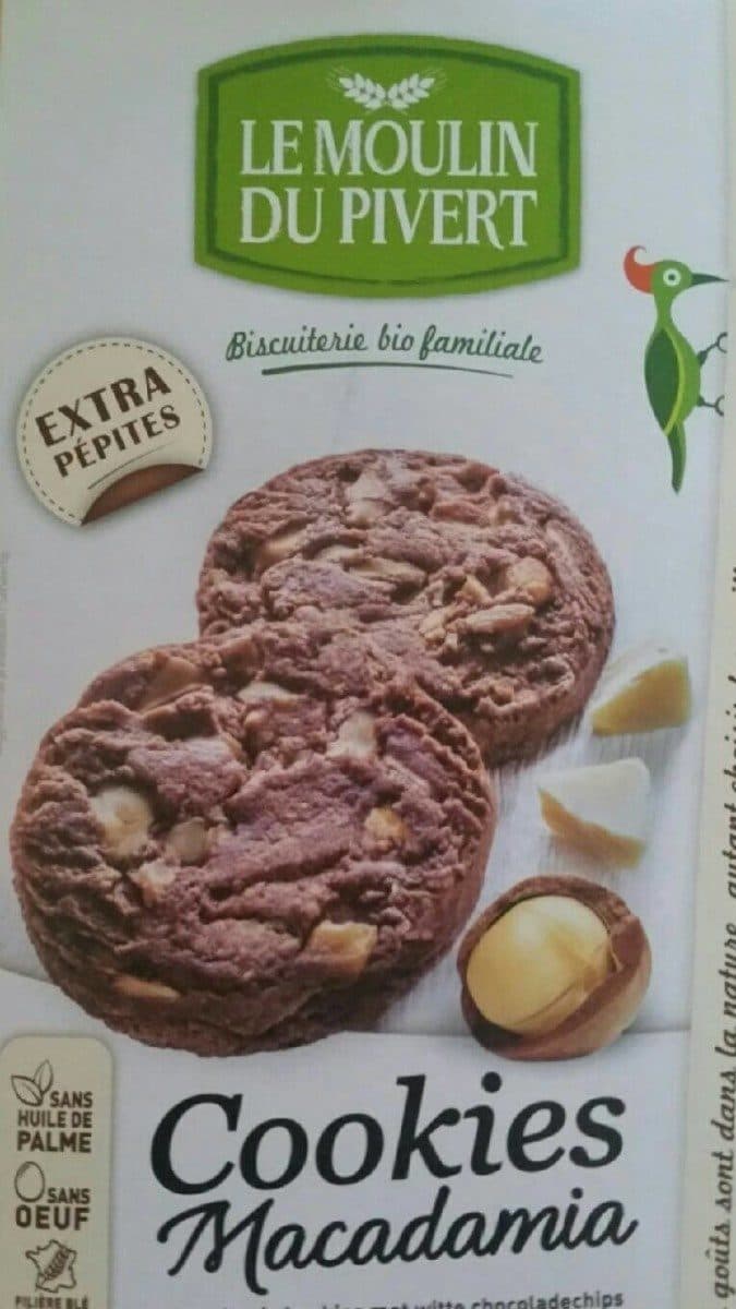 Le Moulin du Pivert Cookies Macadamia packshot