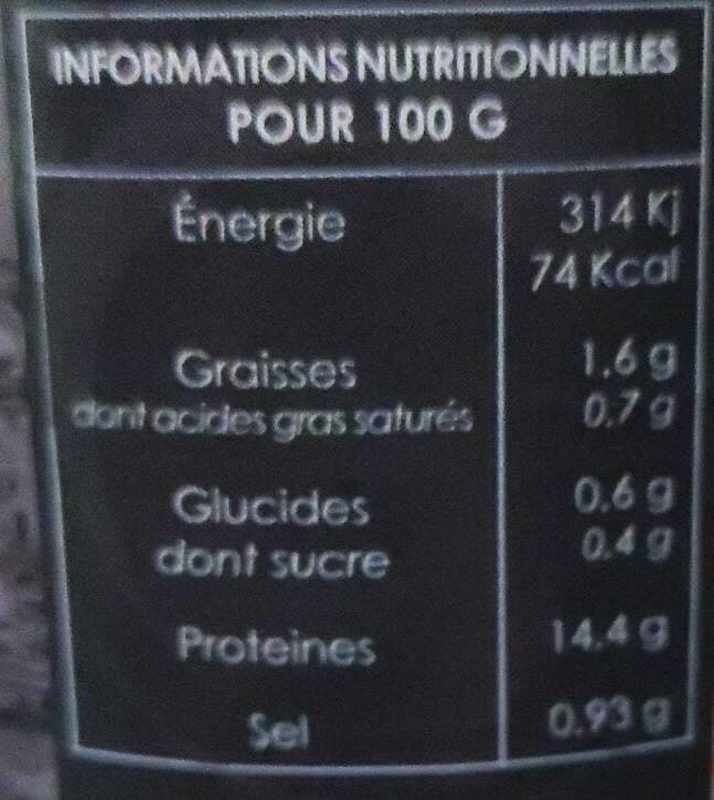 Open Food Facts Tripettes à la bastiaise packshot