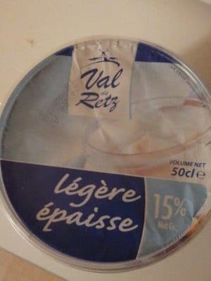 Val De Retz Crème Épaisse packshot
