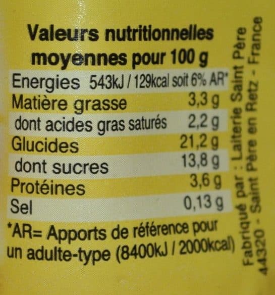 Saint-Père Riz au Lait saveur Vanille packshot